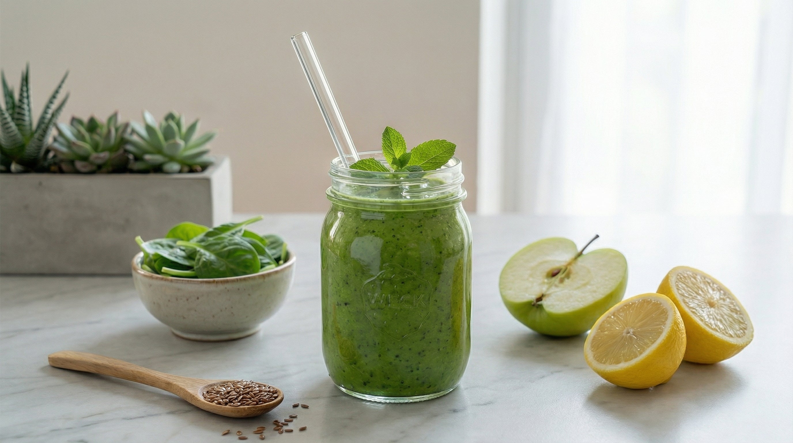 Grüner Detox-Smoothie