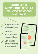 Set iniziale: polvere detox con bottiglia e guida