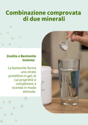 ZeoBentMED polvere detox 400g, dispositivo medico con certificato CE