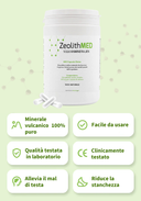 ZeolithMED 600 capsule detox, dispositivo medico con certificato CE