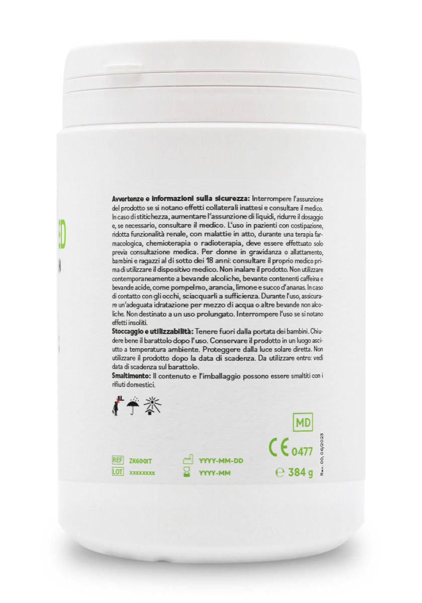 ZeolithMED 600 capsule detox, dispositivo medico con certificato CE